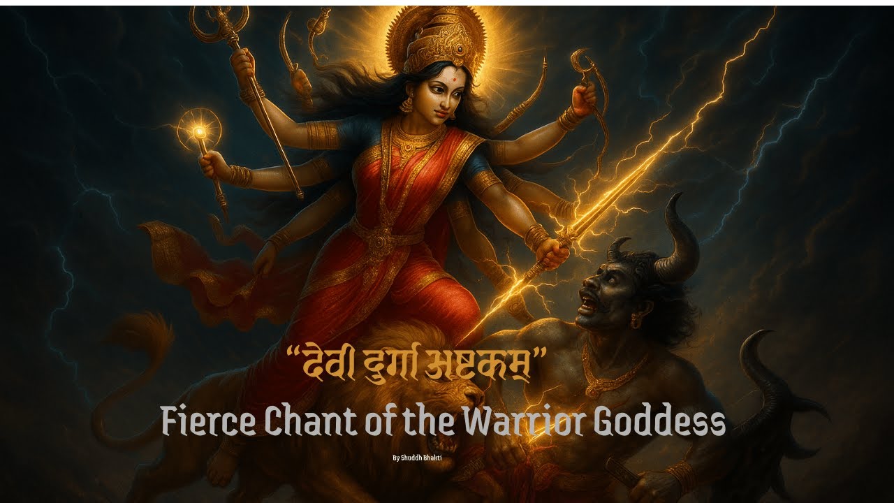 The Most Divine Chant for Navaratri and Durga Puja | देवी दुर्गा अष्टकम्