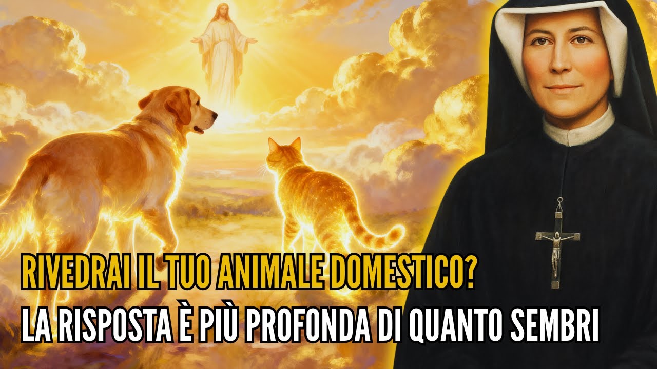 Santa Faustina rivela: cosa succede agli animali domestici quando muoiono – Hanno un’anima?