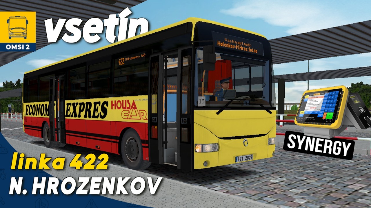 OMSI 2 #188 - Mapa Vsetín – Stojí za to, nebo NE? ⛽ Tankuju plnou do Crosswaye se Synergy! Linka 422