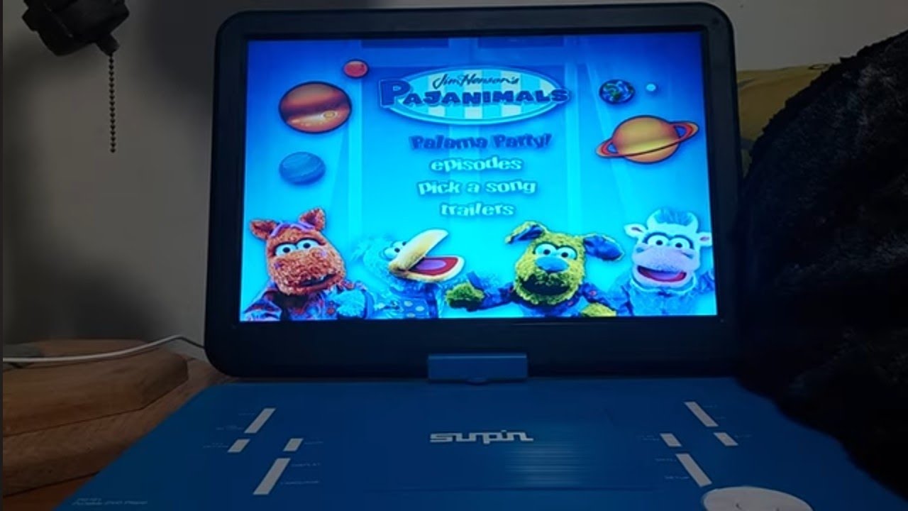Menu Walkthrough Of Pajanimals: Pajama Party DVD From 2013🚀🌙🪐🧸
