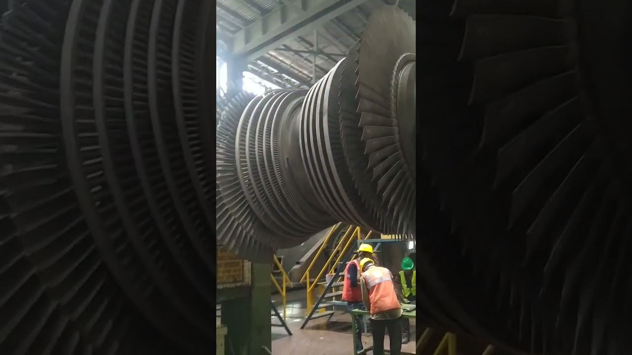 LP turbine rotor #viral #viral #trending #youtubeshorts #ssc #ytshorts #india #ntpc #powerplant