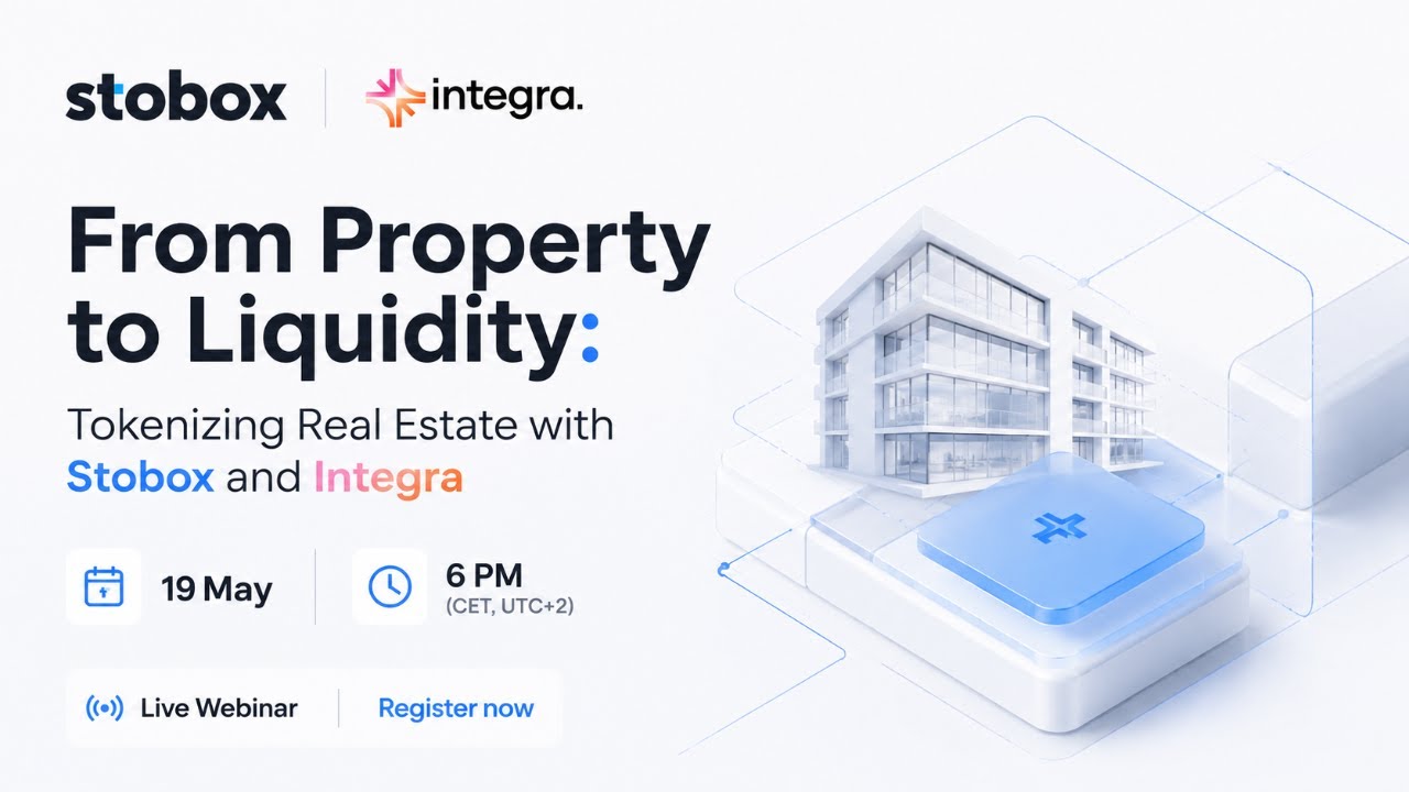 From Property to Liquidity: Tokenizing Real Estate with Stobox and Integra