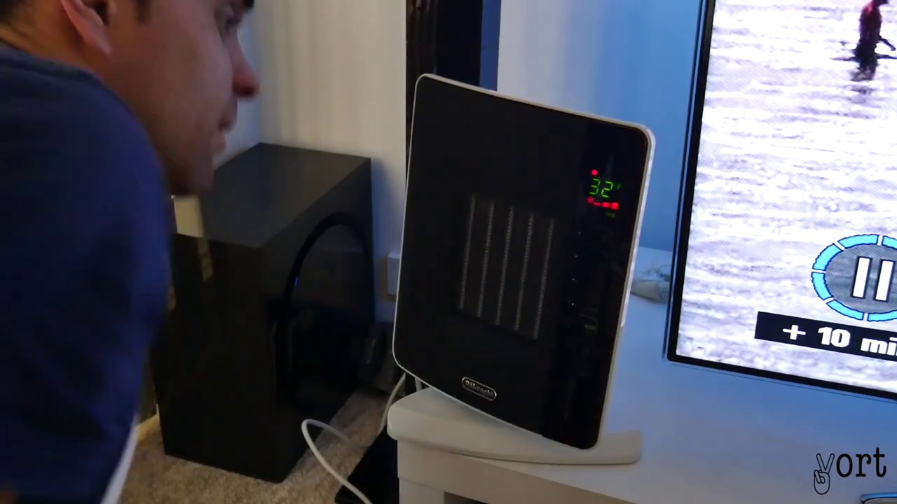 DeLonghi Ceramic Heater DCH7092ER Unboxing + Test
