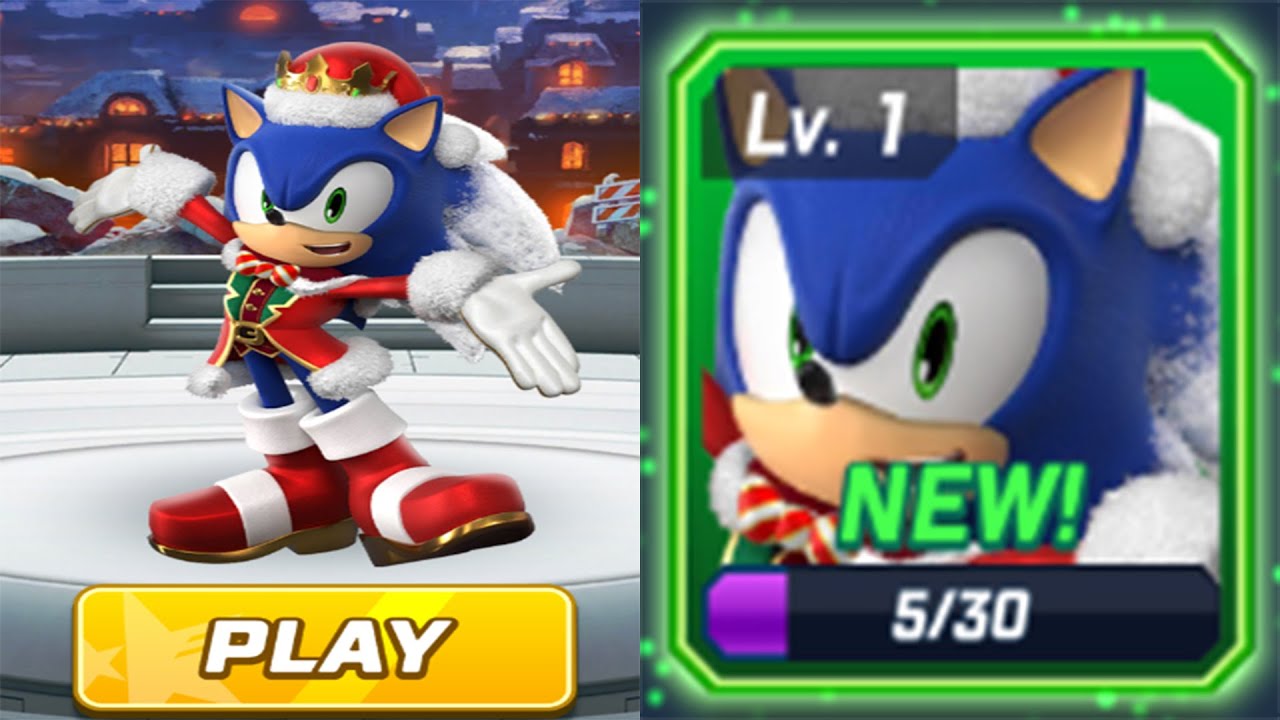 Sonic Forces Speed Battle - Snowdrift Sonic New Character Unlocked | The Best Runner is Here!