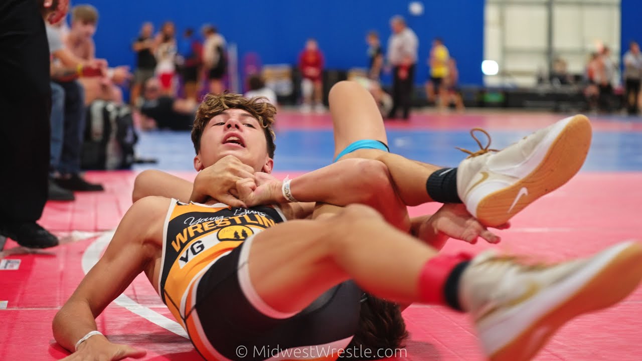 120 18U – Jameson Garcia {G} of Fitz Wrestling Academy IL vs. Gauge Shipp {R} of Young Guns IL