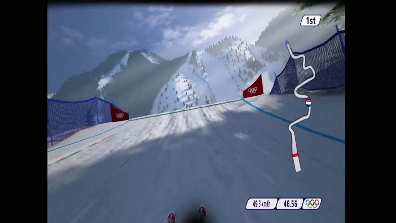 Vancouver 2010 ski cross 1:13.37