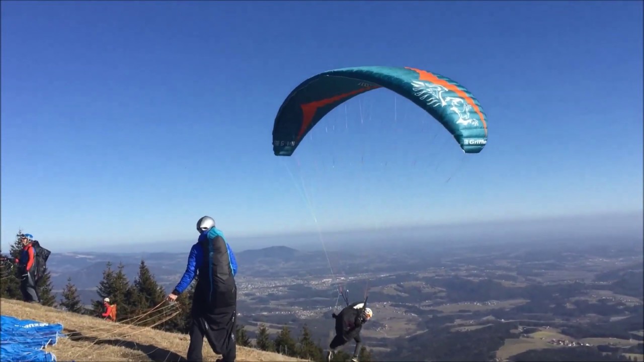 Paragleiter - Starts vom Schöckl - Sankt Radegund - 17.02.2019