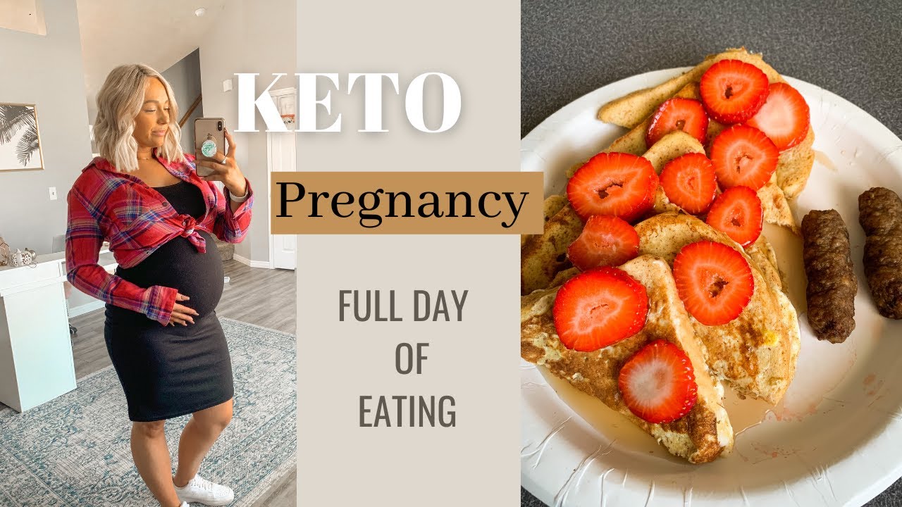 KETO PREGNANCY | Full day of eating/update vlog!