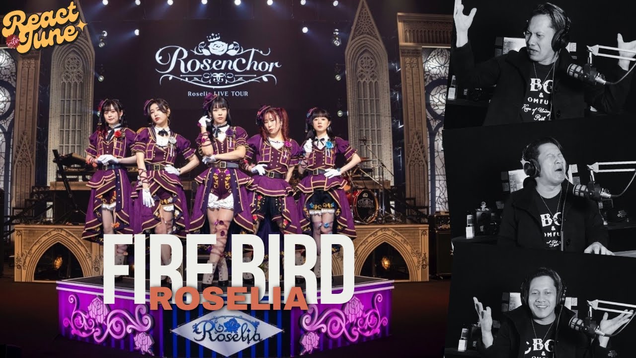 TERBANG BERSAMA BURUNG API (ROSELIA - FIRE BIRD) #reactionvideo