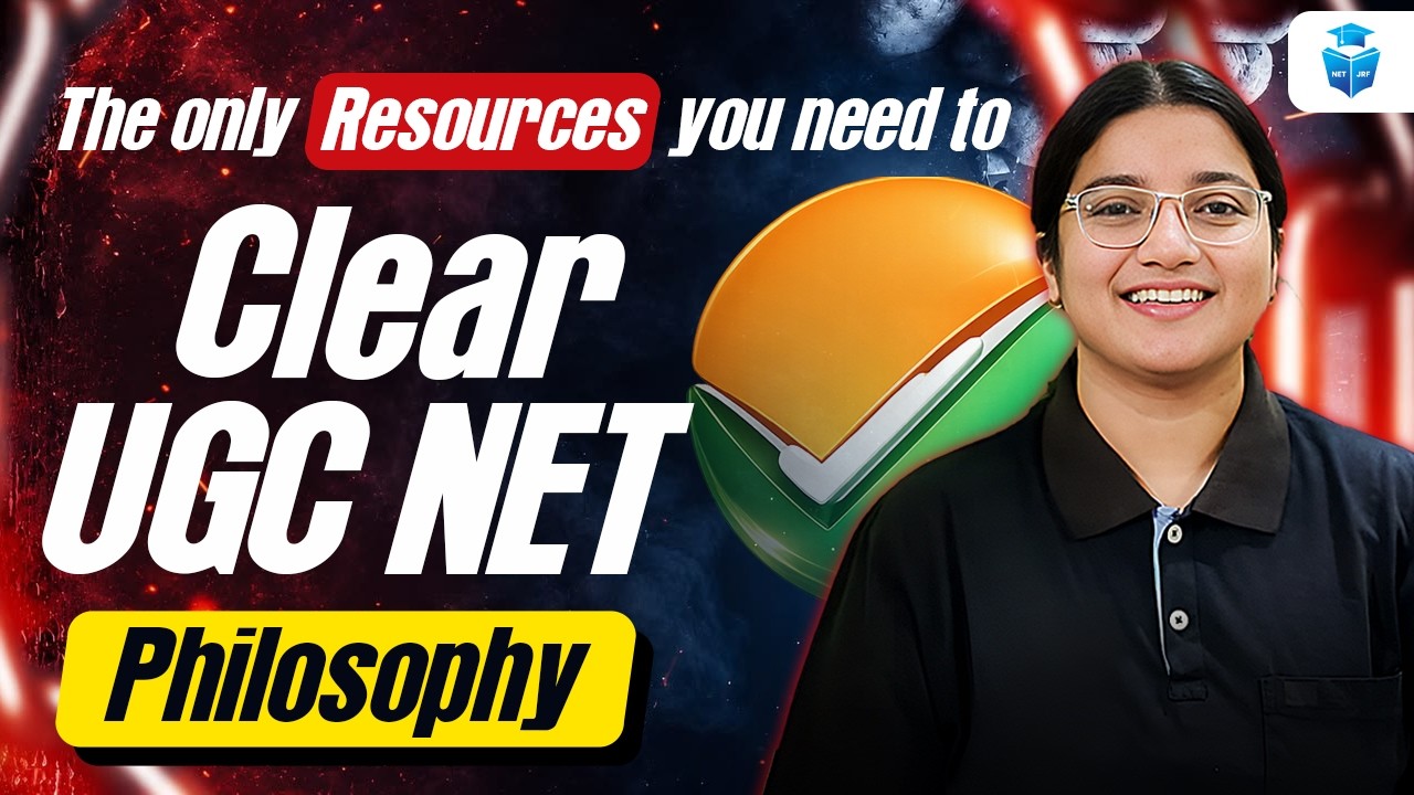 UGC NET Philosophy 2026 | ONLY These Resources Are Enough to Crack NET & JRF | Best Resources, Books