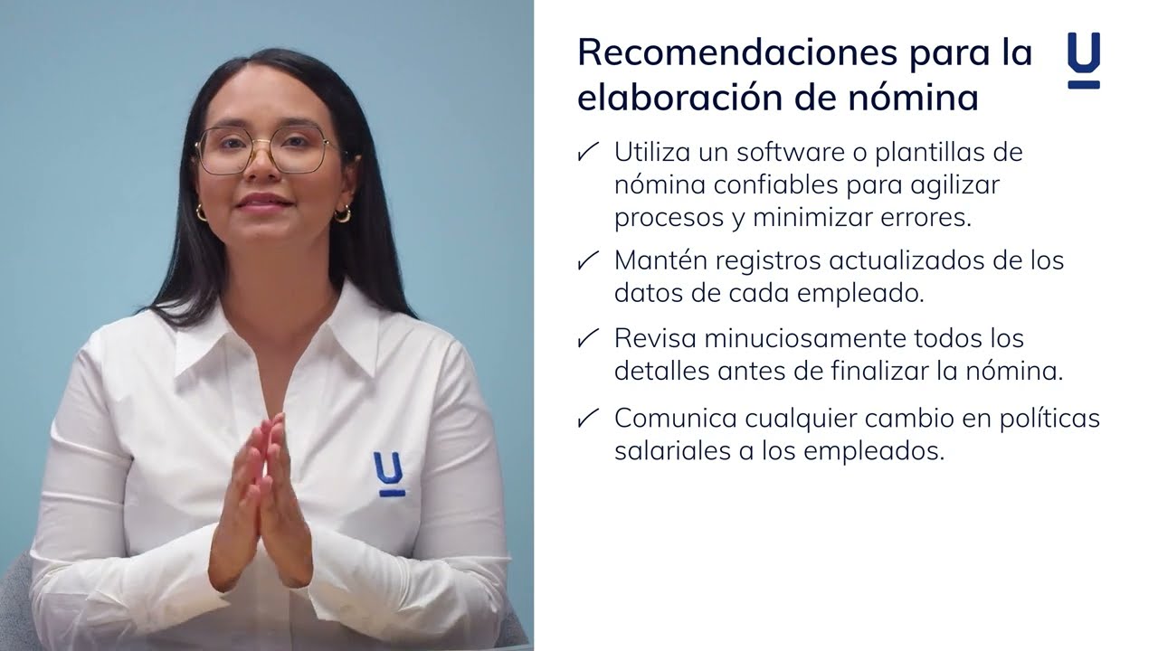 Cómo elaborar una nómina - Curso de asistente administrativo