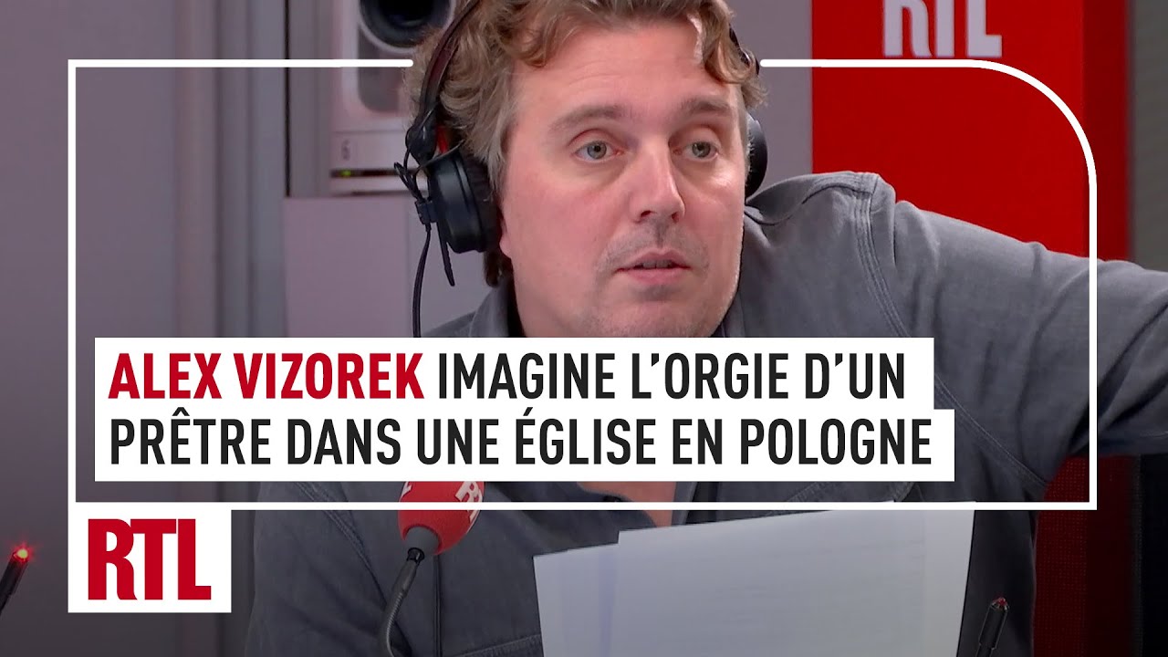 Alex Vizorek imagine l'orgie organisée par un prêtre dans une église en Pologne