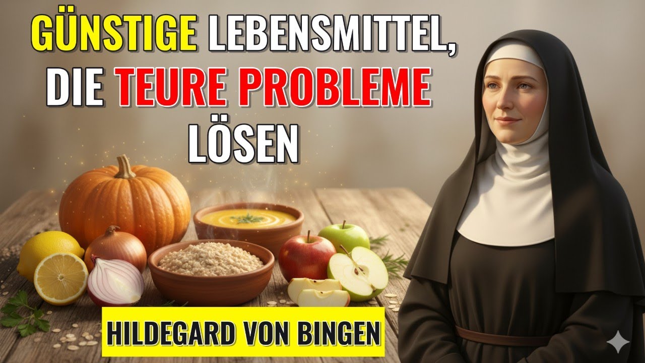 Günstige Lebensmittel und natürliche Heilmittel für teure Probleme | Hildegard von Bingen