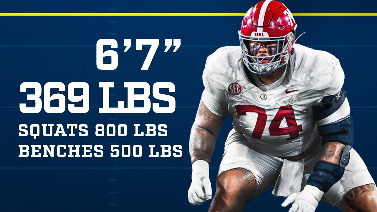 Is Kadyn Proctor THE BEST ATHLETE in the 2026 NFL Draft?