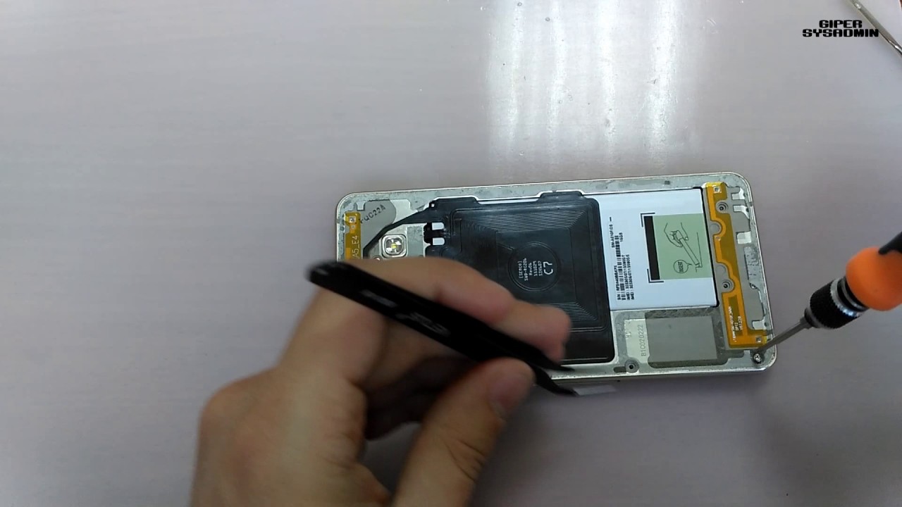 Samsung a510f A5 2016. Разбор, ремонт, замена дисплея