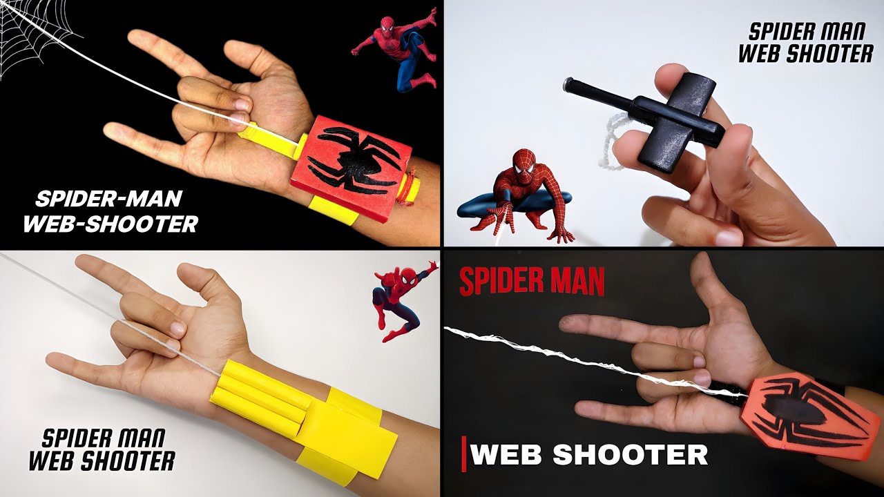 How To Make WEB SHOOTERS | Top 4 Vids Of 2025