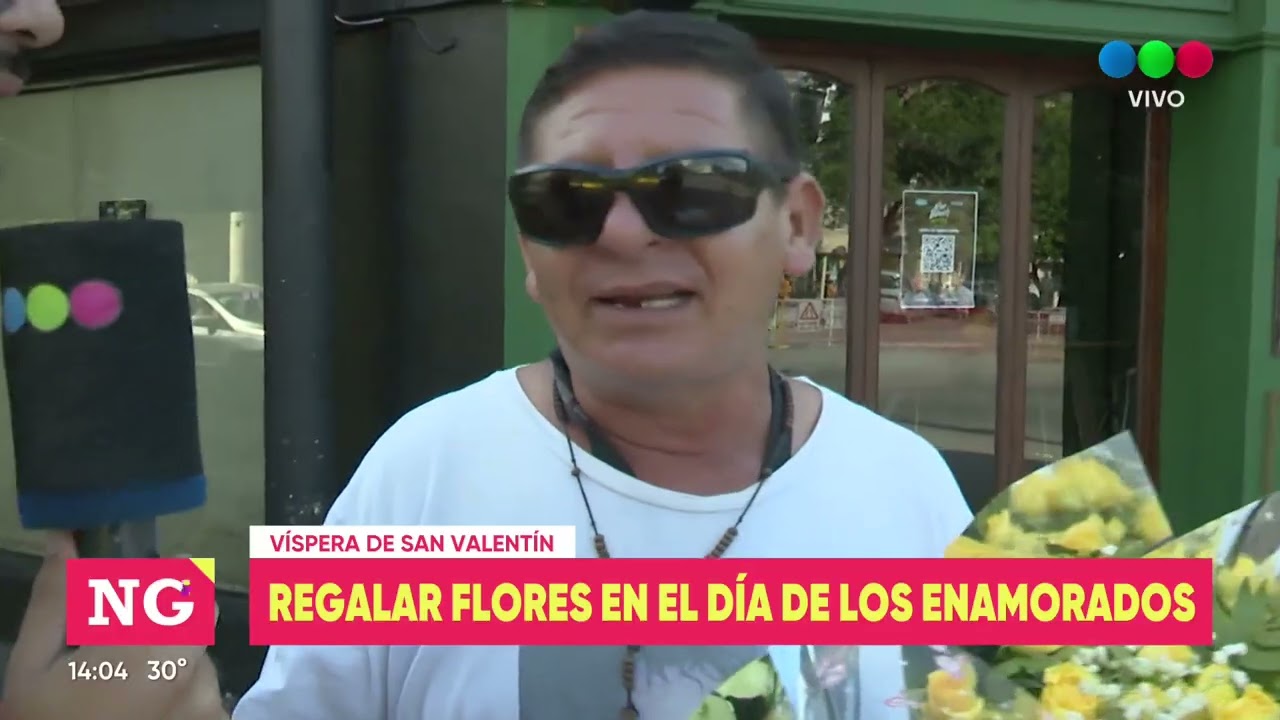 San Valentín: cómo viene la venta de flores para regalar en el día de los enamorados