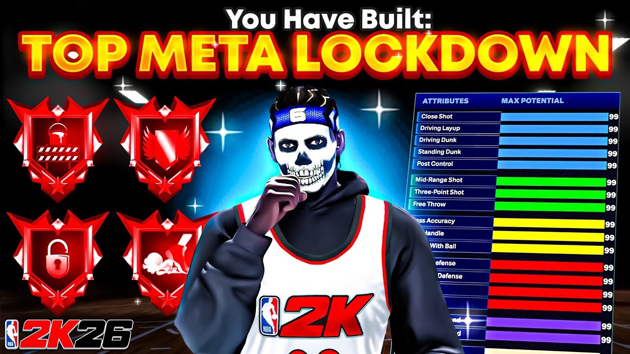 TOP 3 META BEST LOCKDOWN BUILDS on NBA 2K26! BEST LOCKDOWN BUILDS 2K26