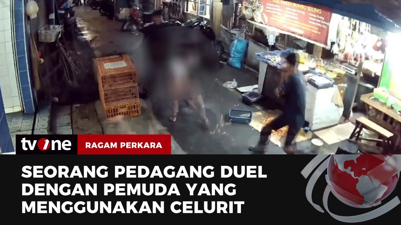 Video Detik-detik Duel Pemuda vs Pedagang, Gegara Saling Pandang | Ragam Perkara tvOne