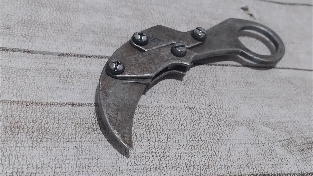 proceso de fabricación de un karambit CRKT PROVOKE