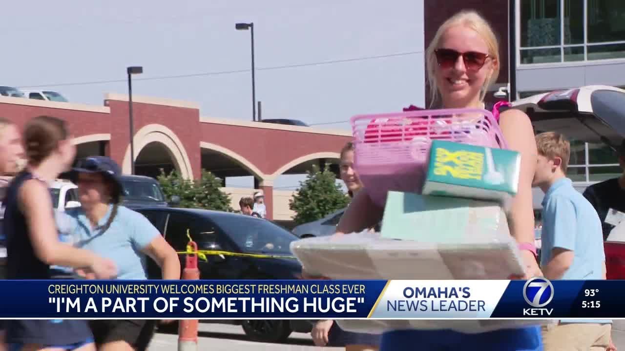 Creighton University welcomes largest freshman class ever