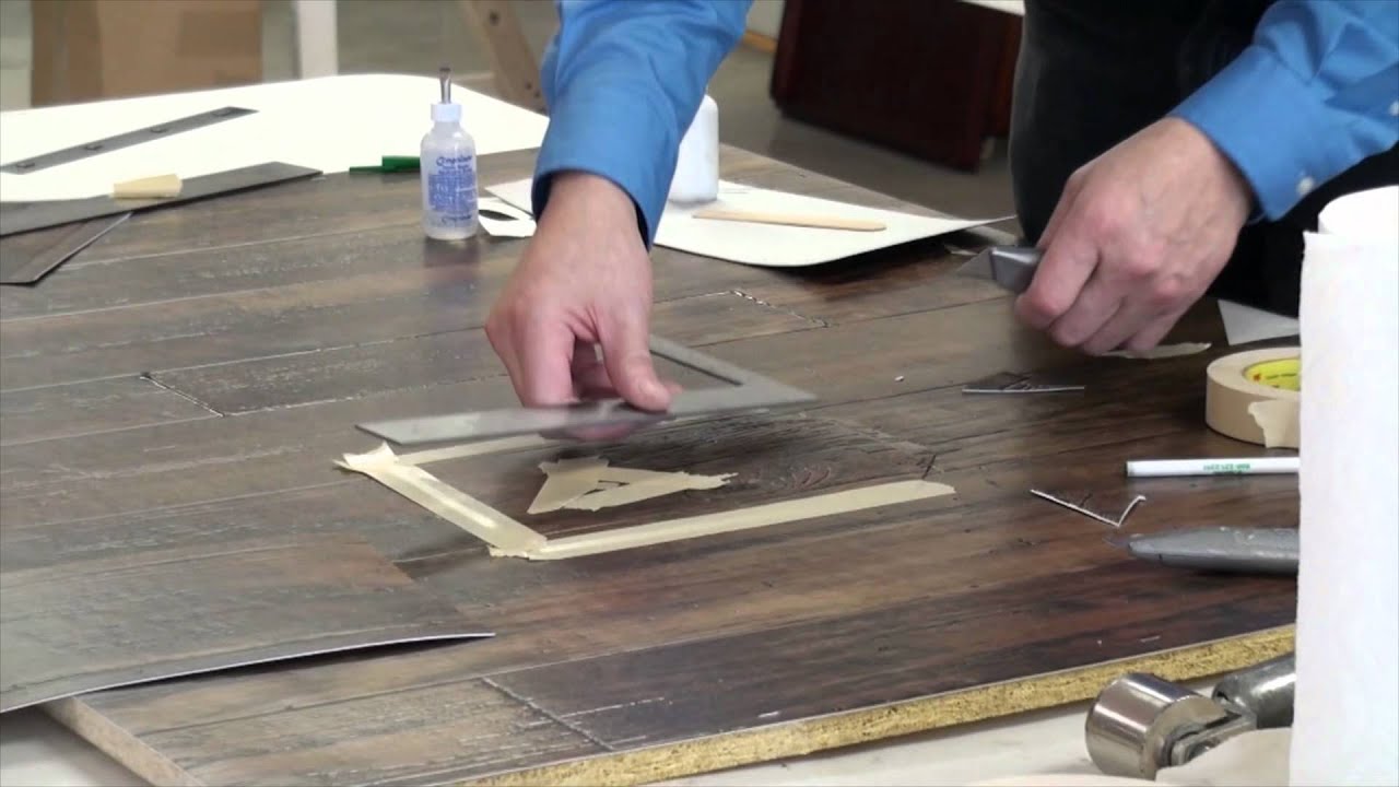 Linoleum Repair Missing Piece