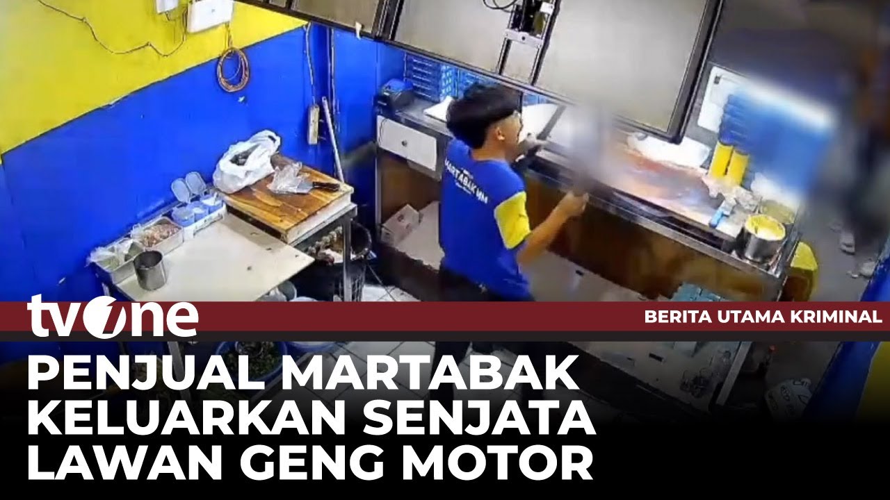 Polisi Dalami Motif Penyerangan Geng Motor Ke Pedagang Martabak di Bandung | Berita Utama Kriminal