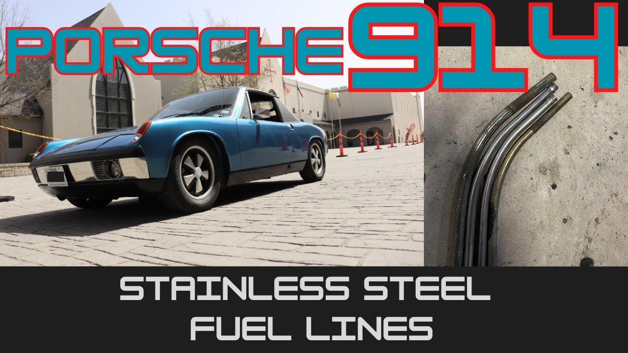 How to Install Stainless Steel Fuel Lines in the Porsche 914