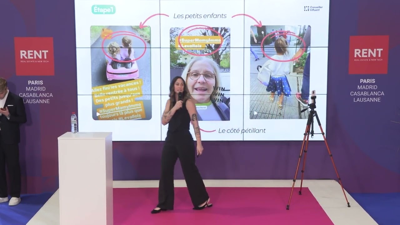Atelier RENT 2024 - Générer 2 mandats par mois grâce à la vidéo - Conseiller Influent