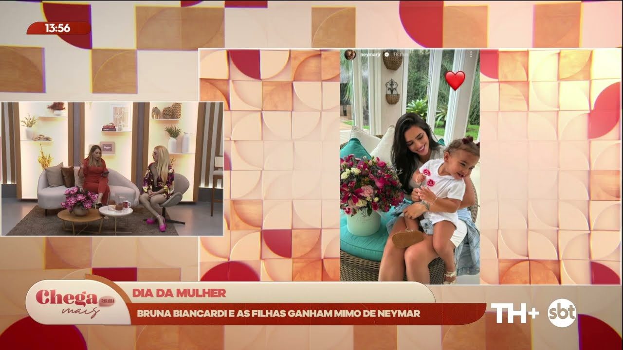 Bruna Briancardi e as filhas ganham mimo de Neymar - Chega Mais - 09 03 2 6