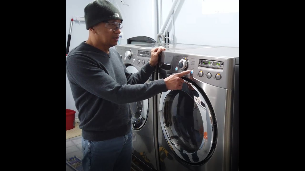 LG DRYER REPAIR - HOW TO REPLACE A NOISY WORN OUT DRUM ROLLERS STEP BY STEP
