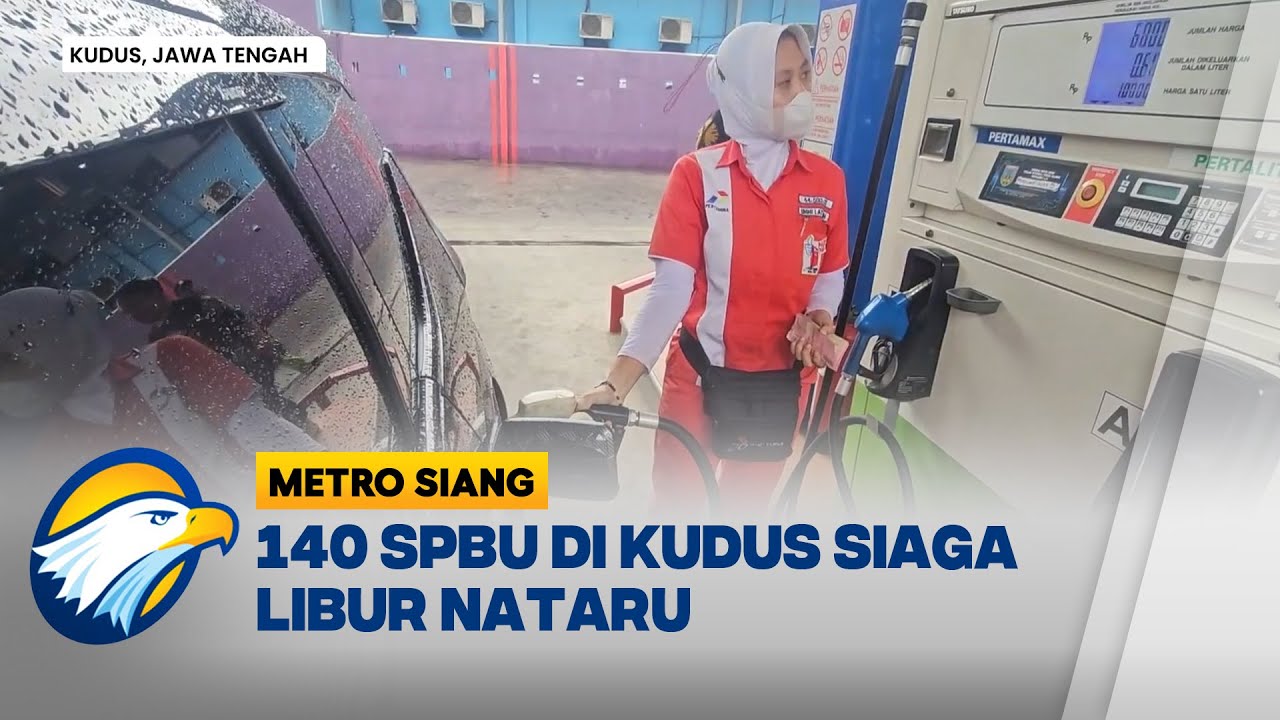 Jangan Takut Mogok! 140 SPBU di Kudus Buka 24 Jam [Metro Siang]