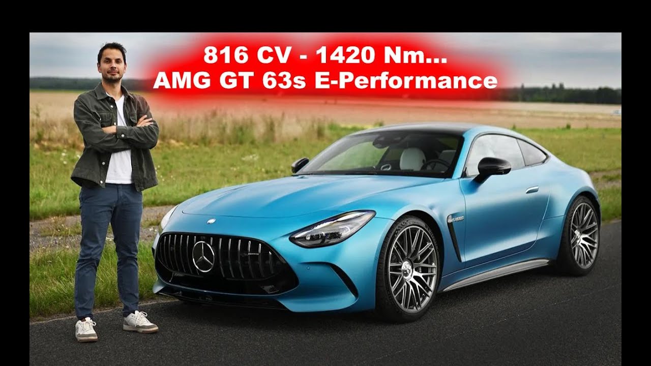 ¡Probamos el nuevo AMG GT 63S E-Performance con 816 caballos de fuerza!