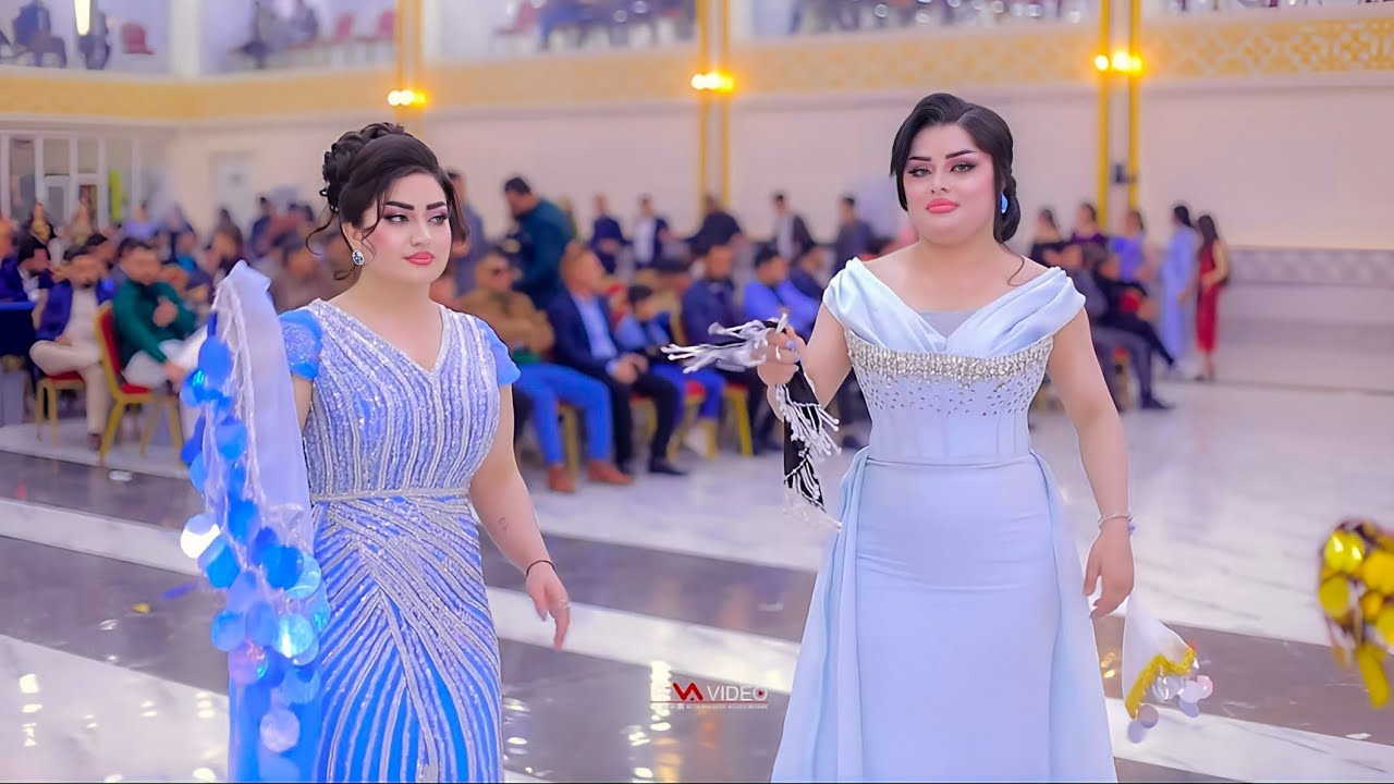 الفنان شاكر حلو   حفلة زفاف حسين و دلفين             في قاعة هانوفر شنكال جزء 2