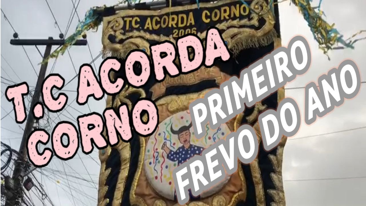 PRIMEIRO FREVO DO ANO - T.C ACORDA CORNO, ARRASTA MULTIDÃO PELAS RUAS DO CAJÁ NO PRIMEIRO DIA DO ANO