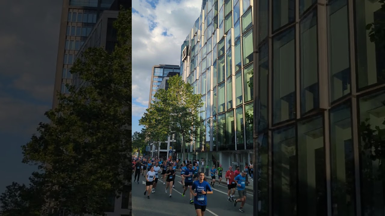Germany Marathon#JP Morgan Corporate Challenge 2023# Frankfurt#June 15, 2023
