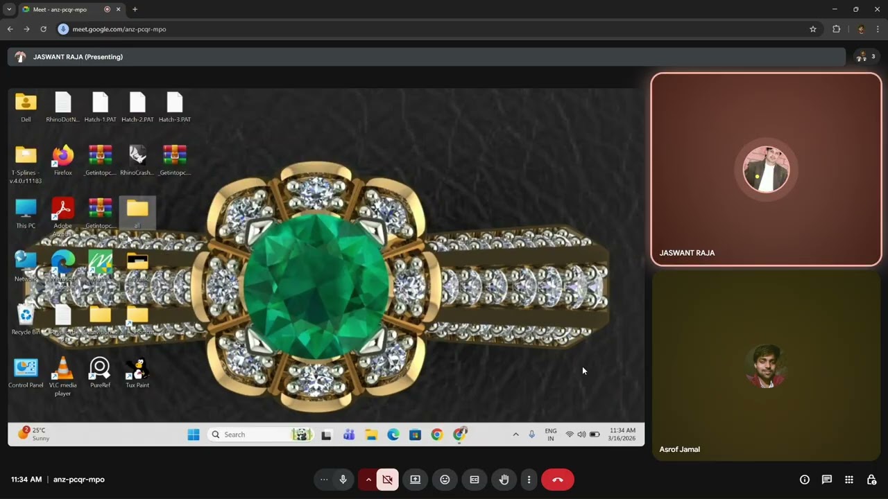 Live Class Rhino 3D Jewelry CAD 