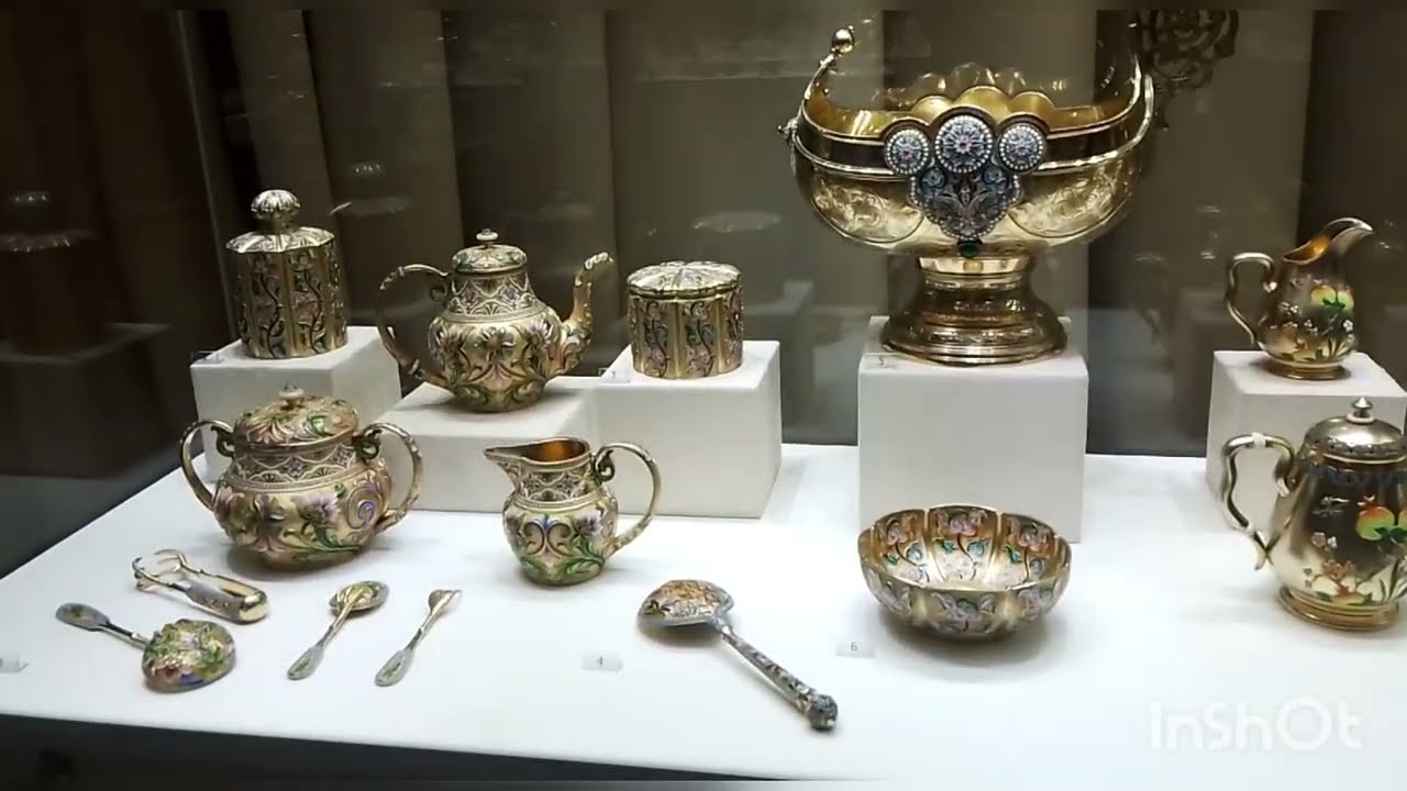 The Faberge Museum, a world-famous brand, in St. Petersburg, Russia #exhibitions #музеипетербурга