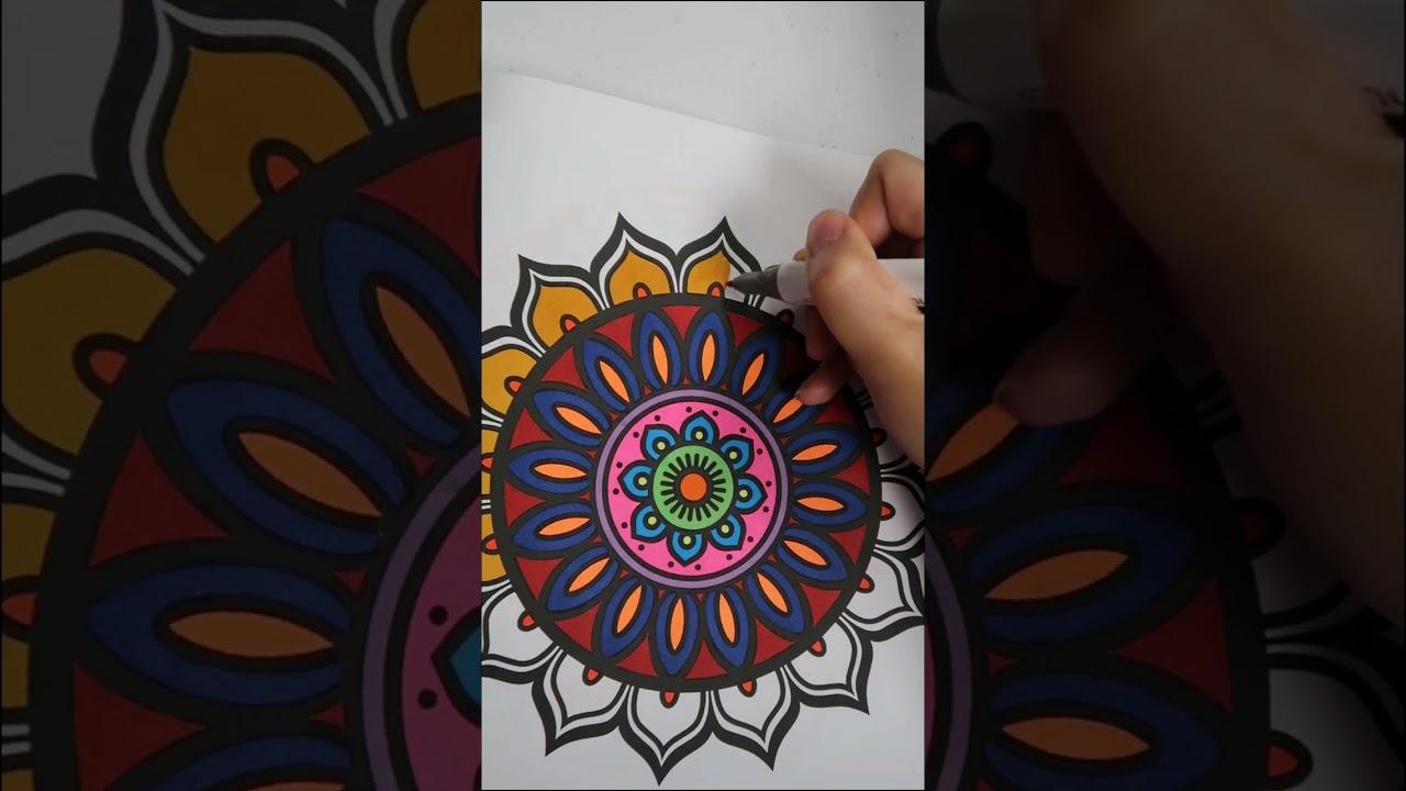 Simple Mandala Coloring Book Bold & Easy Volume 1 -03