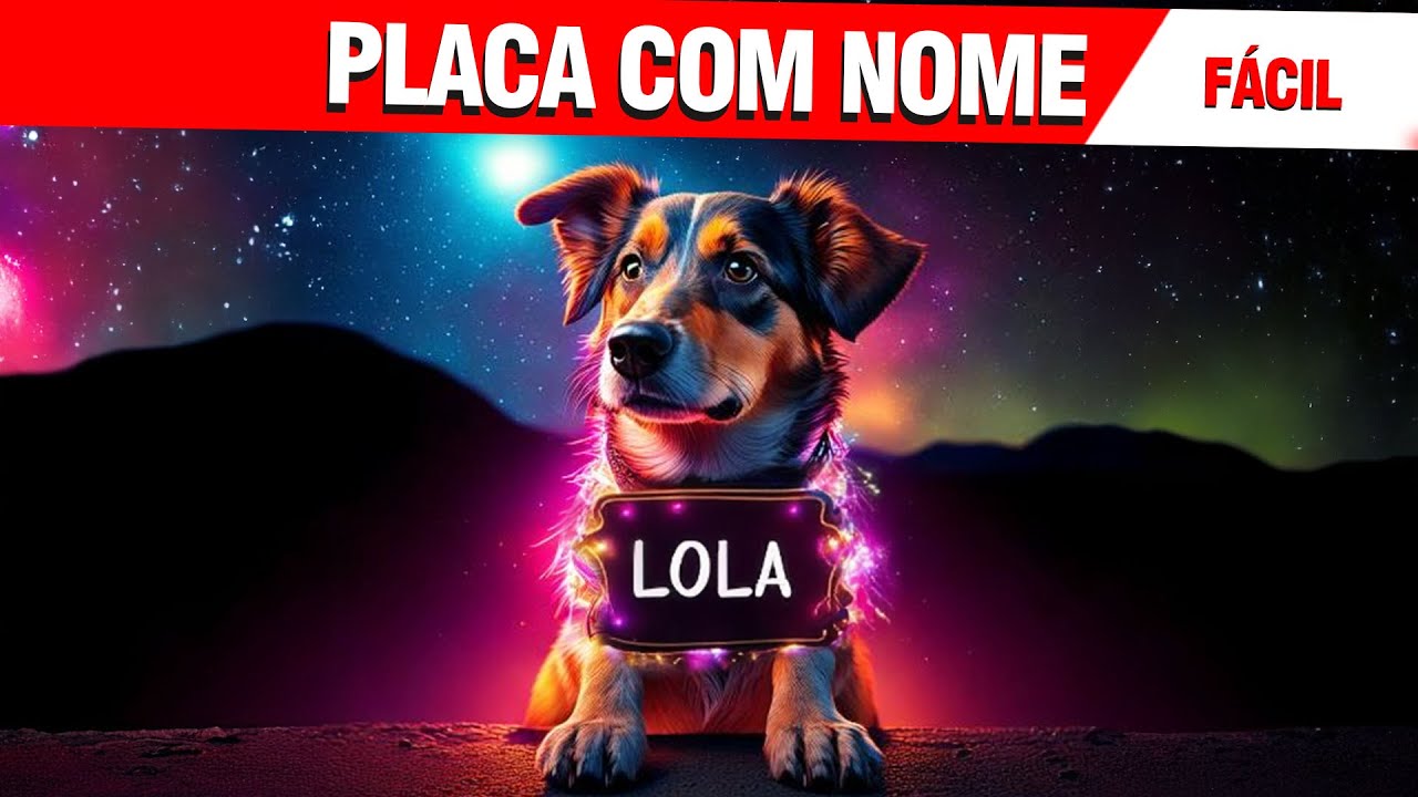 PLACA DE IDENTIFICAÇÃO PARA PET'S NA IMPRESSORA 3D