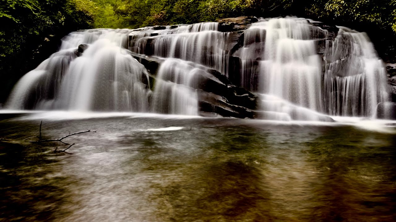 The waterfalls of Snowbird Wilderness in Nantahala National Forest,NC.