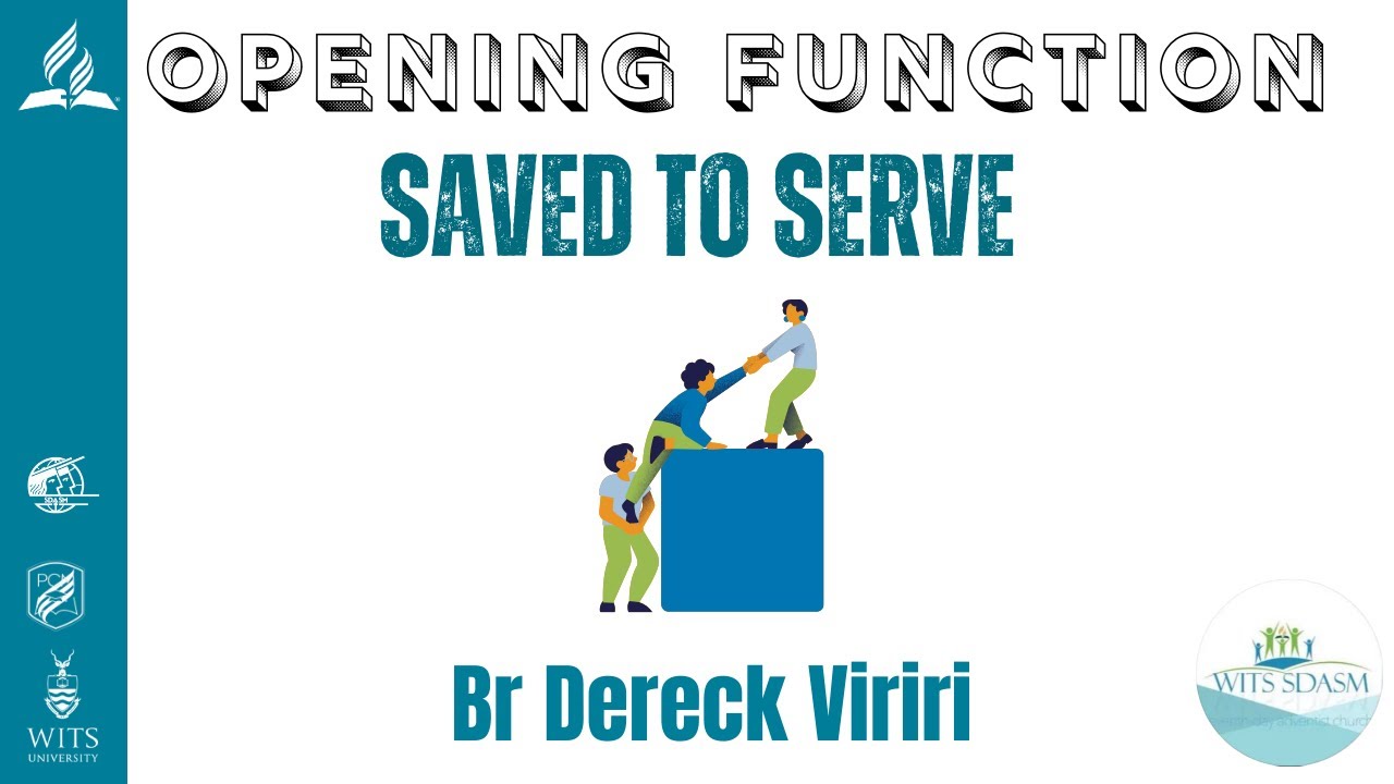 Wits SDASM | Opening Function | Br. Dereck Viriri