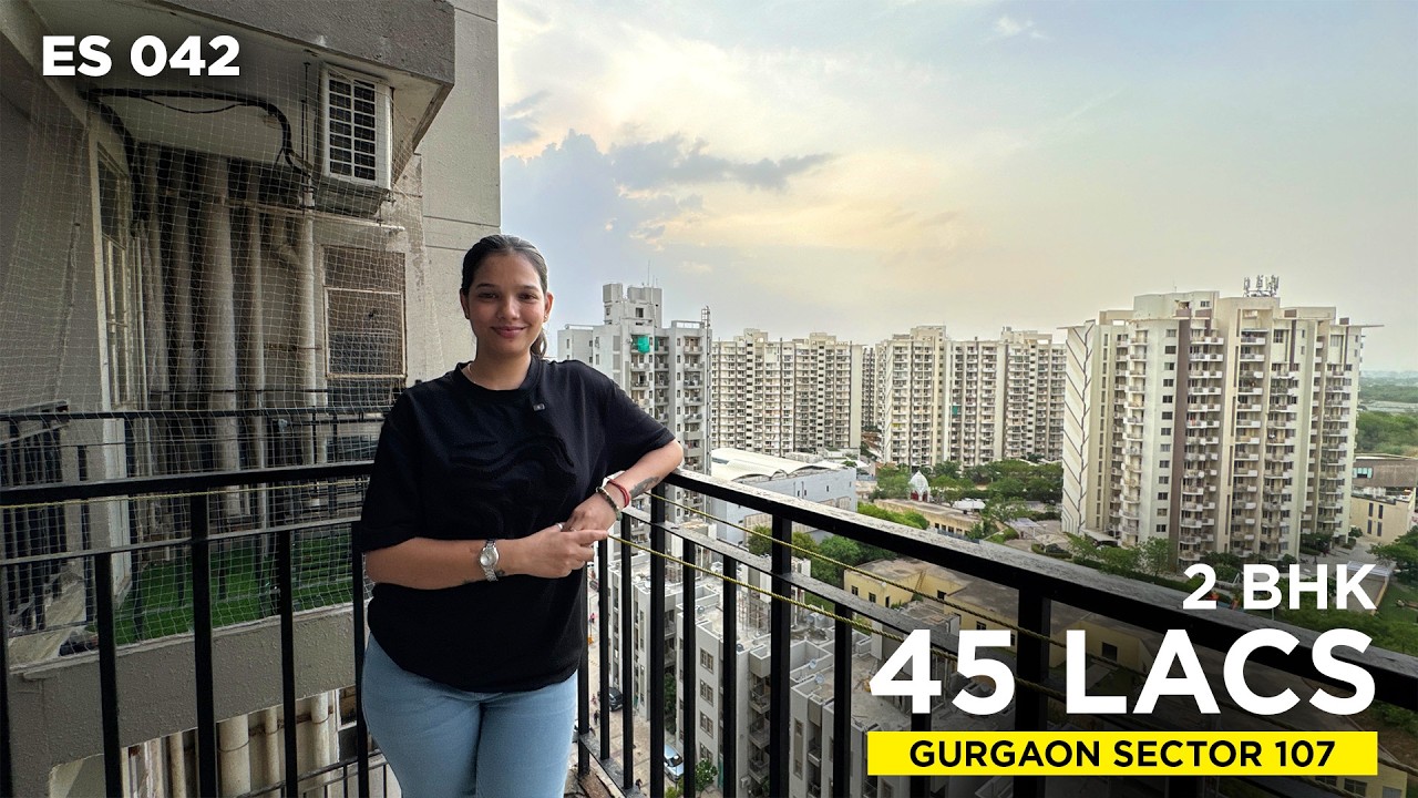 😱 2 BHK Flat in Gurgaon Sector 107 सिर्फ ₹45 Lakh! 🔥 Near Dwarka Expressway | One Nation