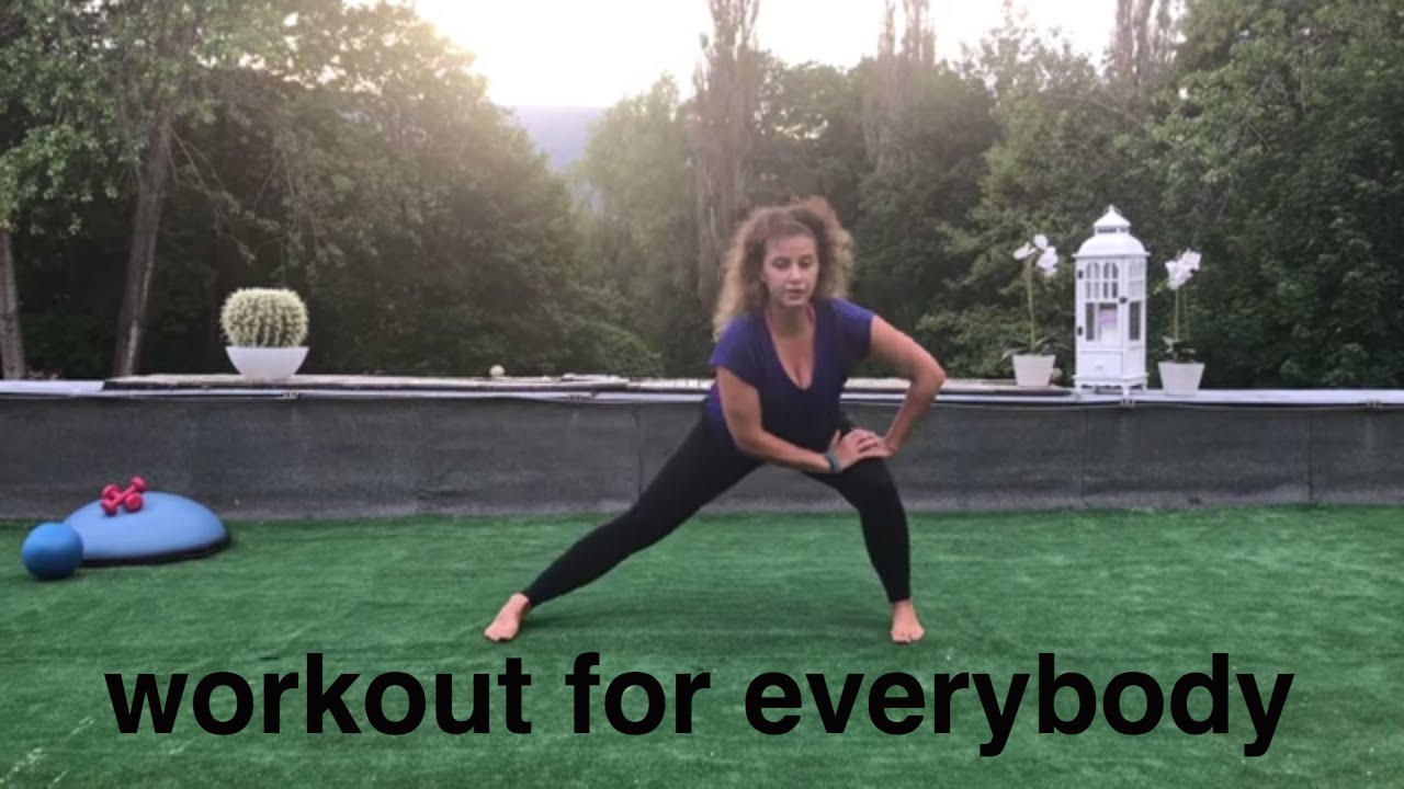 Cvicenie na doma 20 min workout - vyformovat, spevniť sa - ako schudnut s fitness BUD FIT