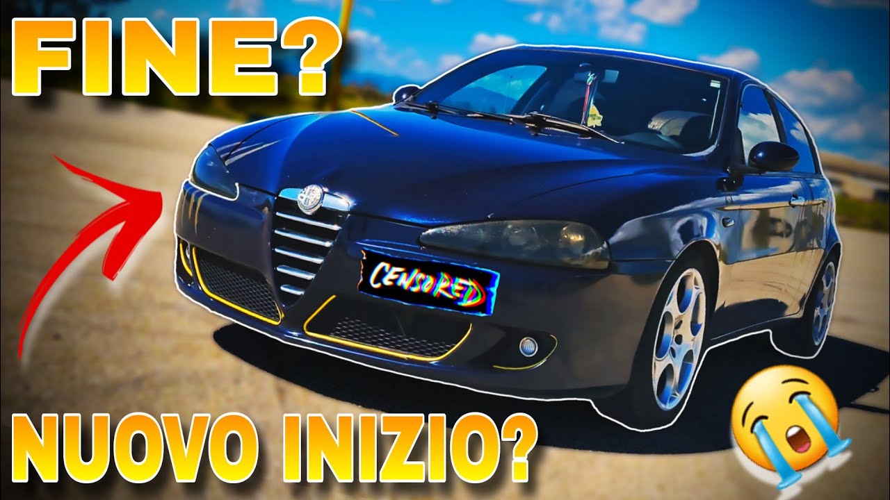 Dico addio per sempre alla mia Alfa Romeo 147 JTDm 120 CV! 😭 È la fine… o solo un nuovo inizio??? 🤔😏