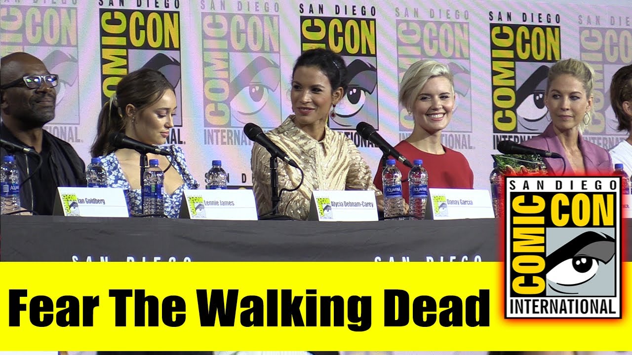 FEAR THE WALKING DEAD | Comic Con 2019 Cast Panel (Lennie James, Alycia Debnam-Carey, Maggie Grace)