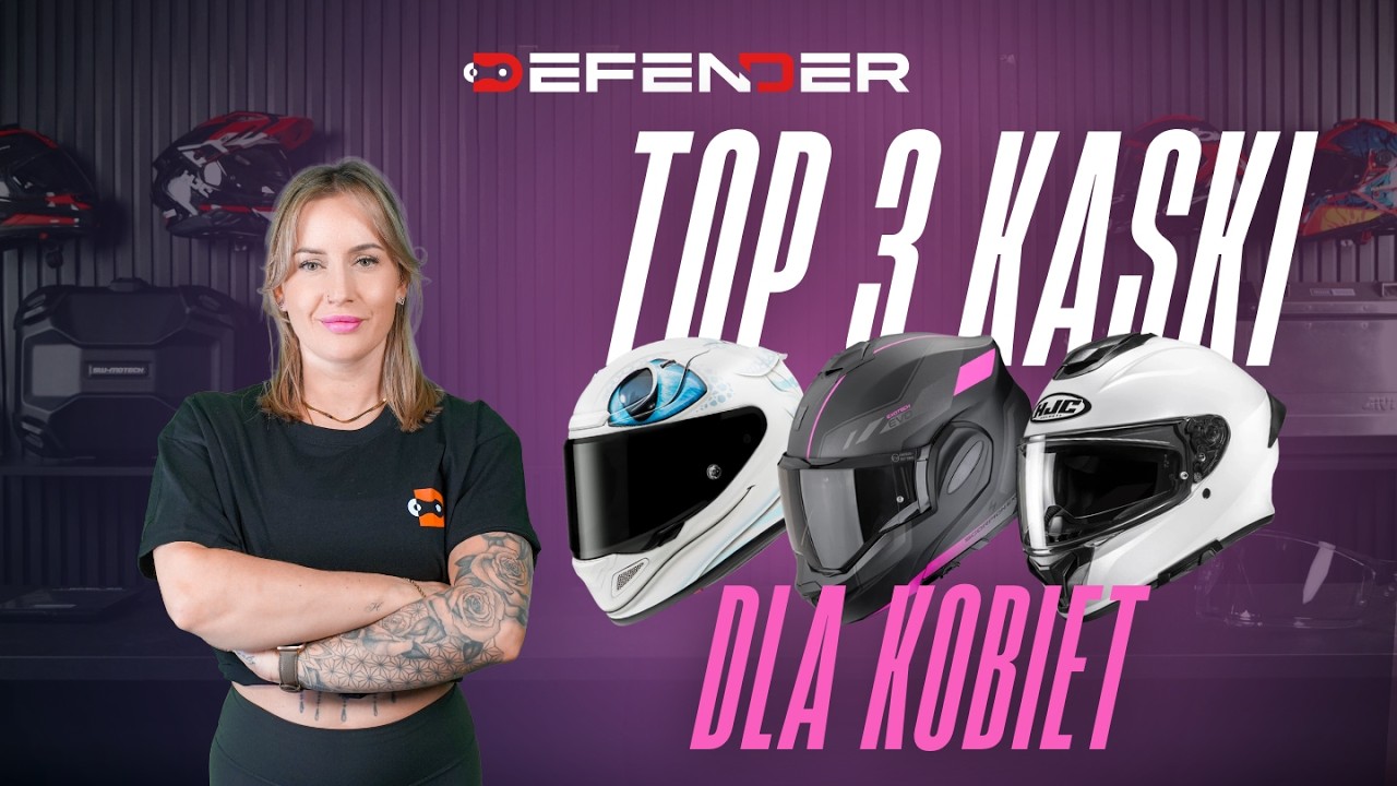 TOP 3 KASKI DLA KOBIET - ZNAJDŹ SWÓJ IDEALNY KASK NA NOWY SEZON!