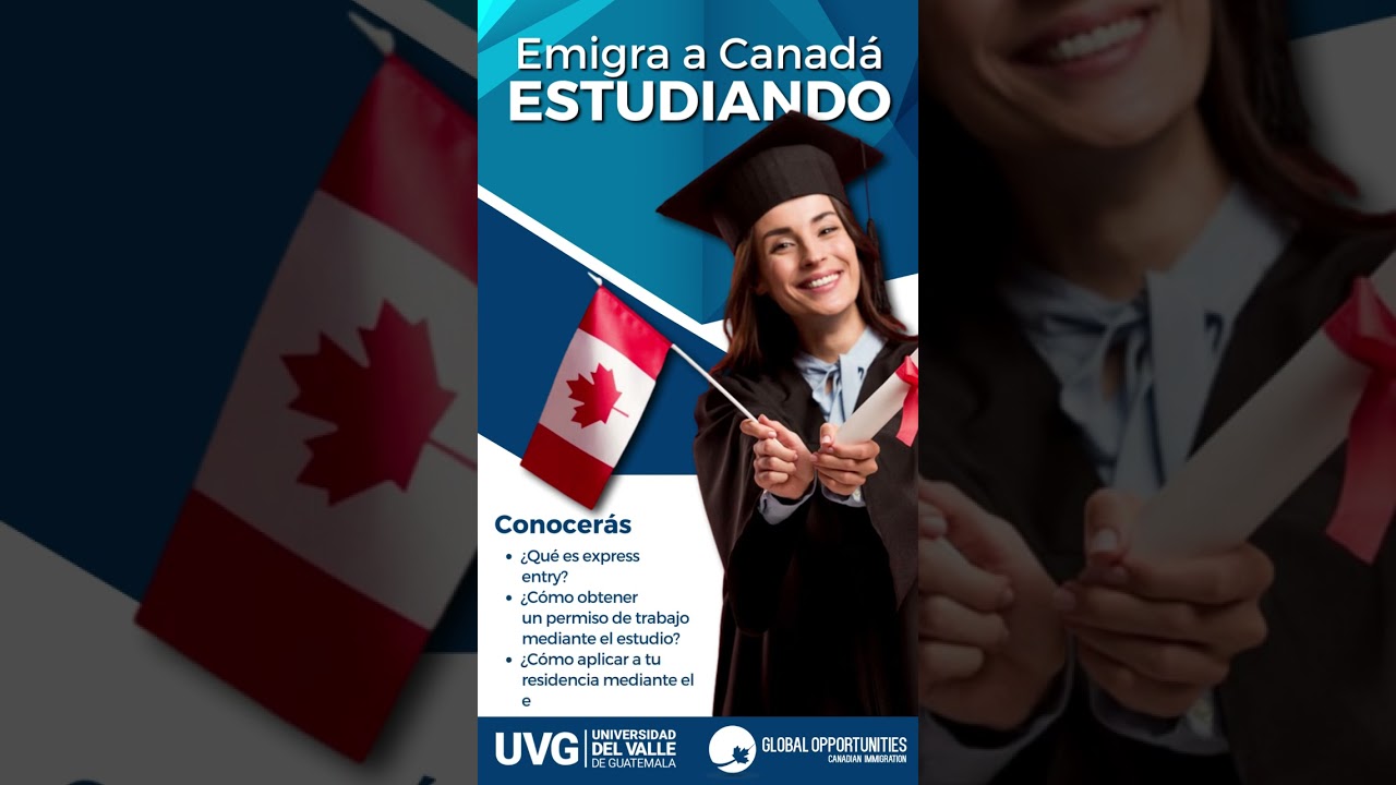 ¿Puedo conseguir un permiso de trabajo en Canadá a través del estudio?