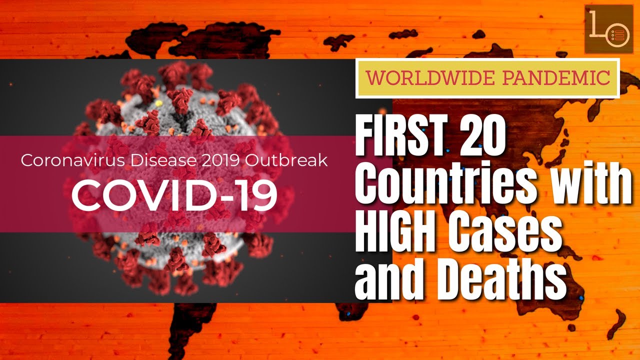 COVID-19 FIRST 20 COUNTRIES HIGH CASES AND DEATHS