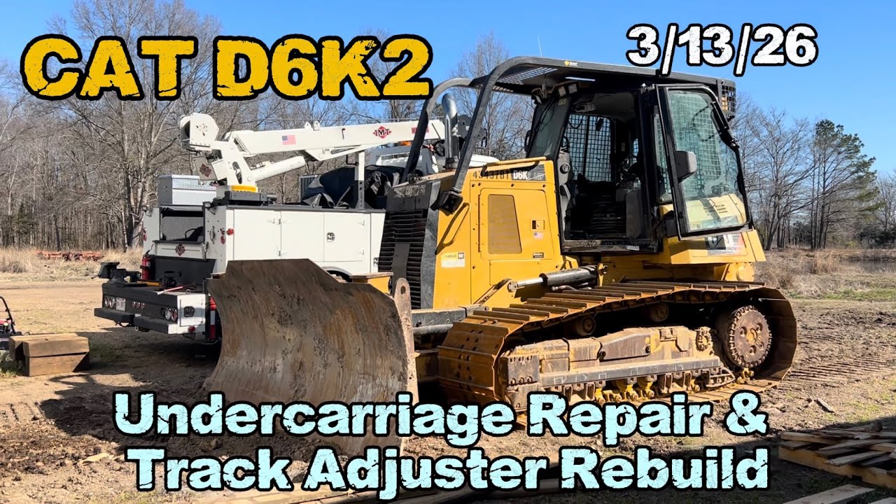 Cat D6K2 undercarriage repair. Yes, another one. 